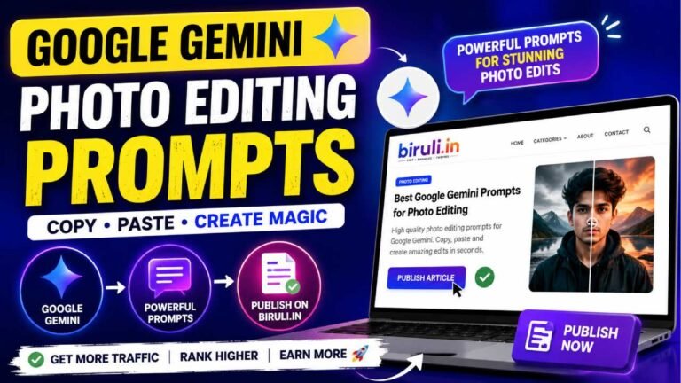 Gemini Trending AI Prompts