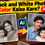 Black and white photo ko AI se color karne ka method